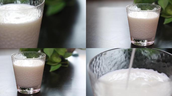【镜头合集】玻璃杯装一杯牛奶  (2)
