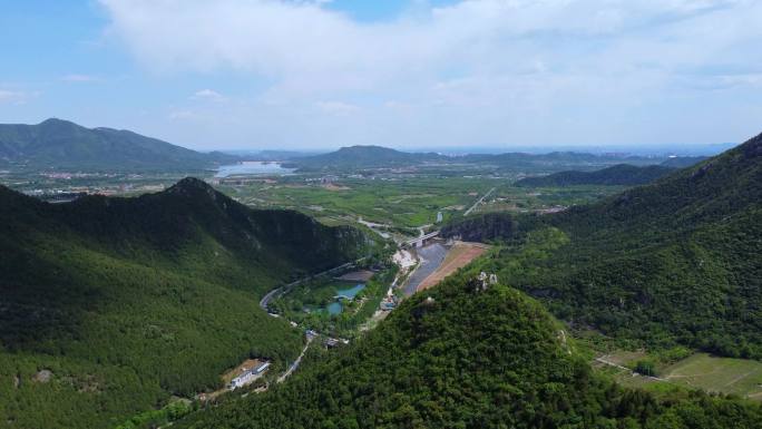 4K航拍短片.北京大峪山和燕子湖