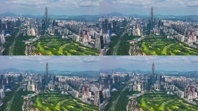 【正版5K素材】深圳城市大景航拍视频2