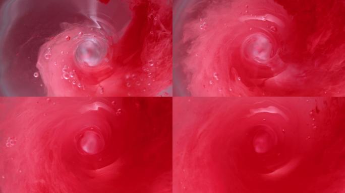 SLO MO LD水漩涡以红色绘制