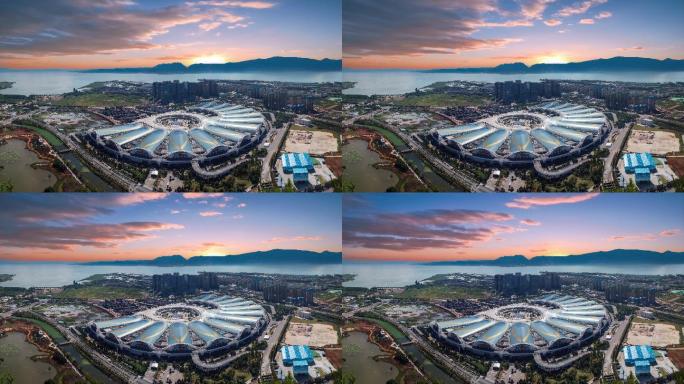 昆明 官渡区 环湖东路 滇池