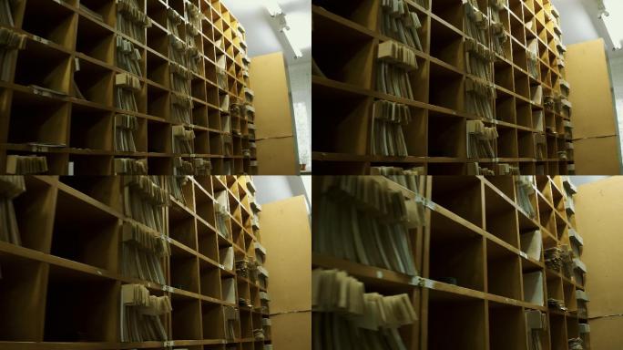 旧存档文件柜子保密工作室内