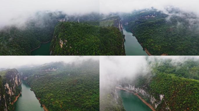 大自然神奇壮观风起云涌大峡谷