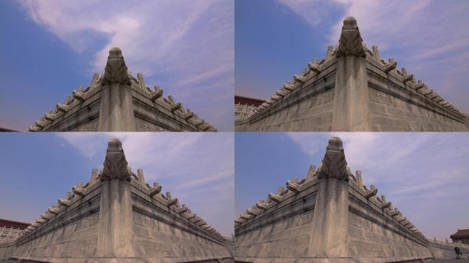 故宫大殿螭首排水孔