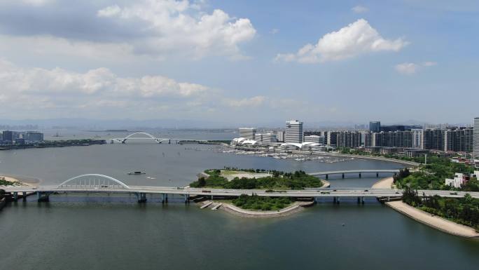 厦门五缘湾全景