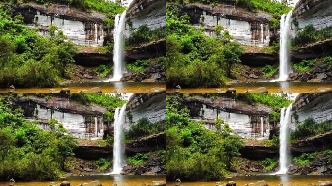 泰国乌邦拉契塔尼的怀琅瀑布。