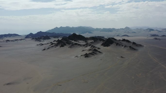 青海黑独山航拍