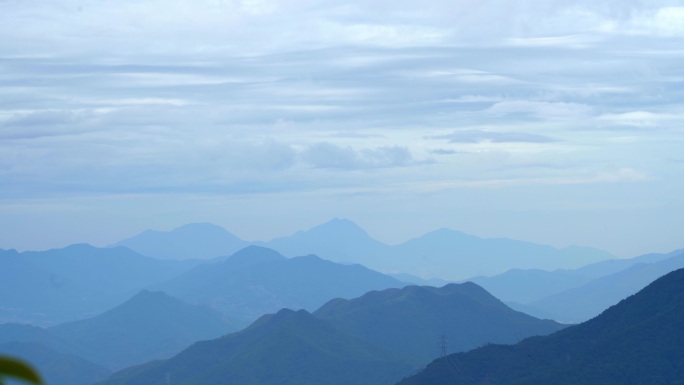 自然风光山峰山脉深圳盐田