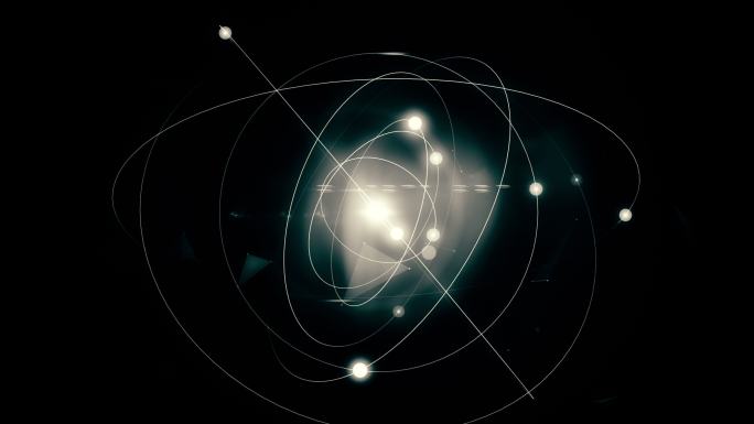 原子自旋光斑宇宙空间模型银河系