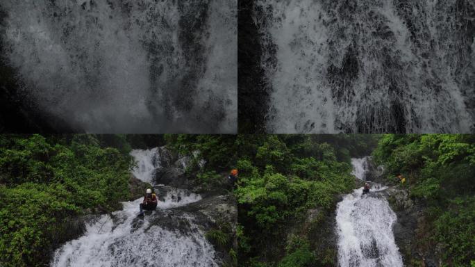 山水间：山峻水高从天降，山涧瀑布清水流3