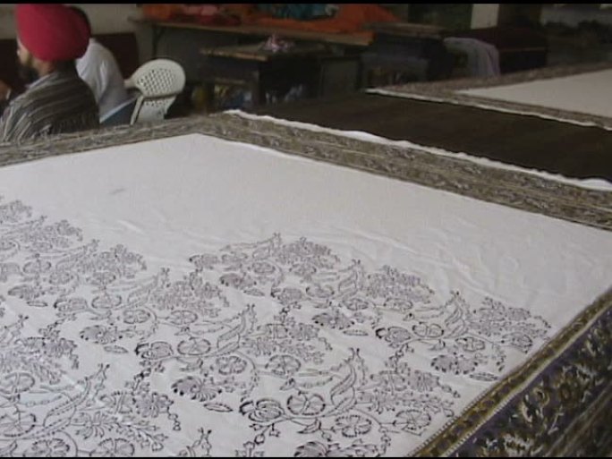 纺织印版印刷印花手工传统