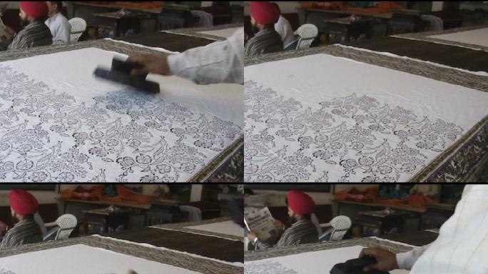 纺织印版印刷印花手工传统