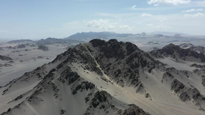 青海黑独山冷湖航拍