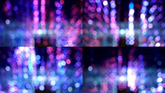 散焦迪斯科灯Bokeh