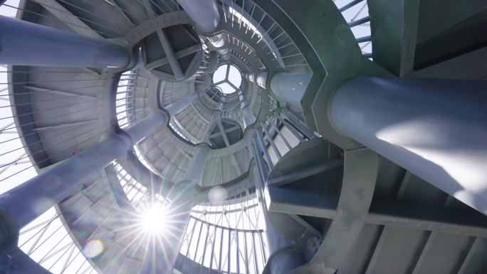 4K唯美阳光建筑美学意境