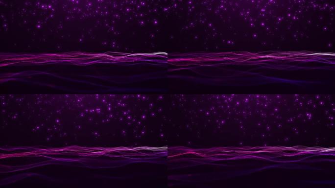 紫光丝绸波浪