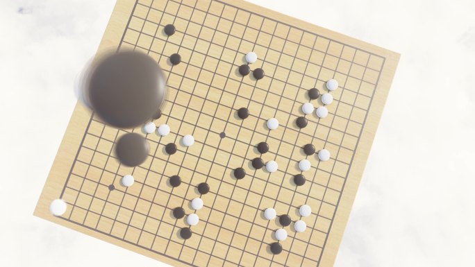 金融地产高端商务人士围棋人生