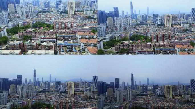 0024_D航拍城市建筑社区
