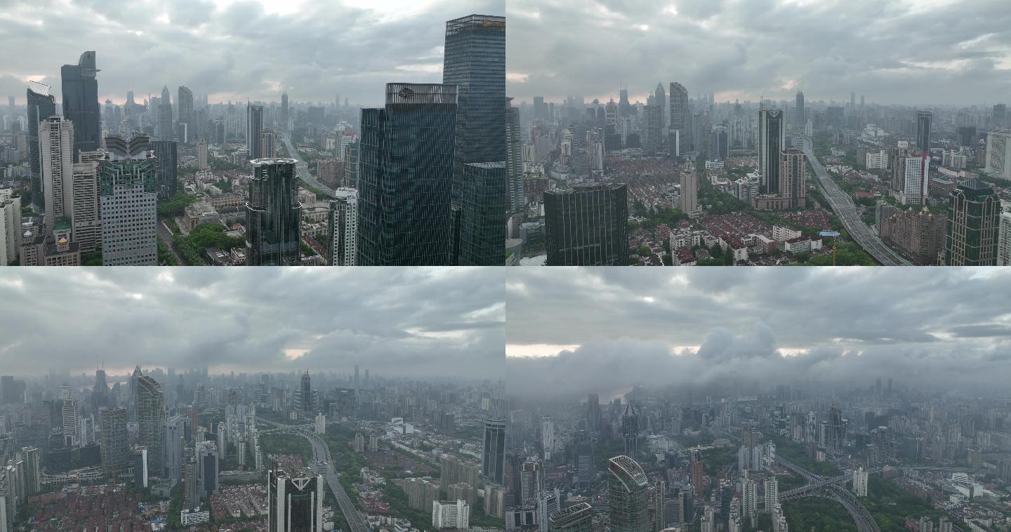 5K原素材-2022年上海疫情上海空城