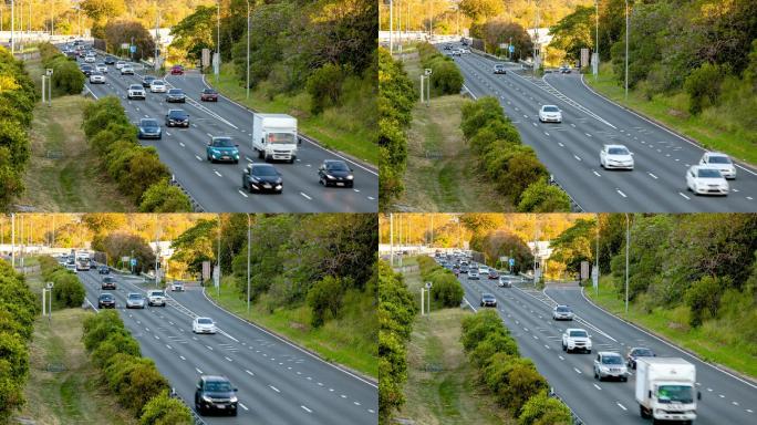 高速公路上的测速摄像头-延时