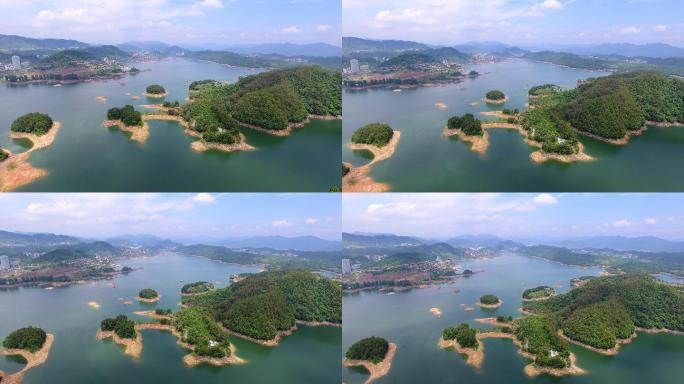 杭州千岛湖鸟瞰图（千岛湖）
