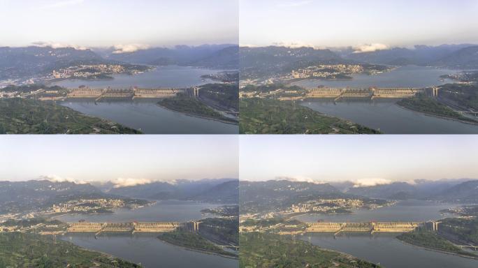 【8k】三峡大坝清晨延时摄影