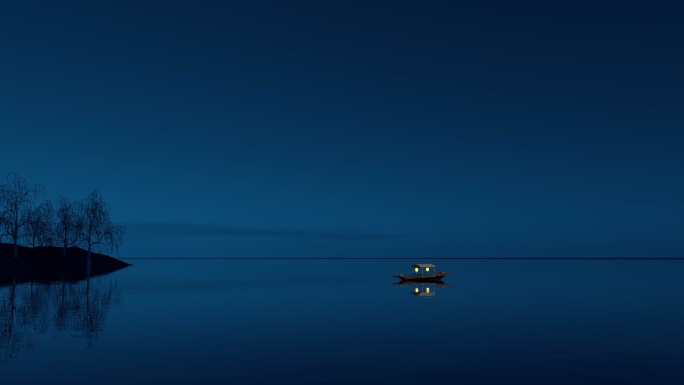 月夜小船