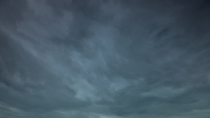 风暴云时间推移暴风雨