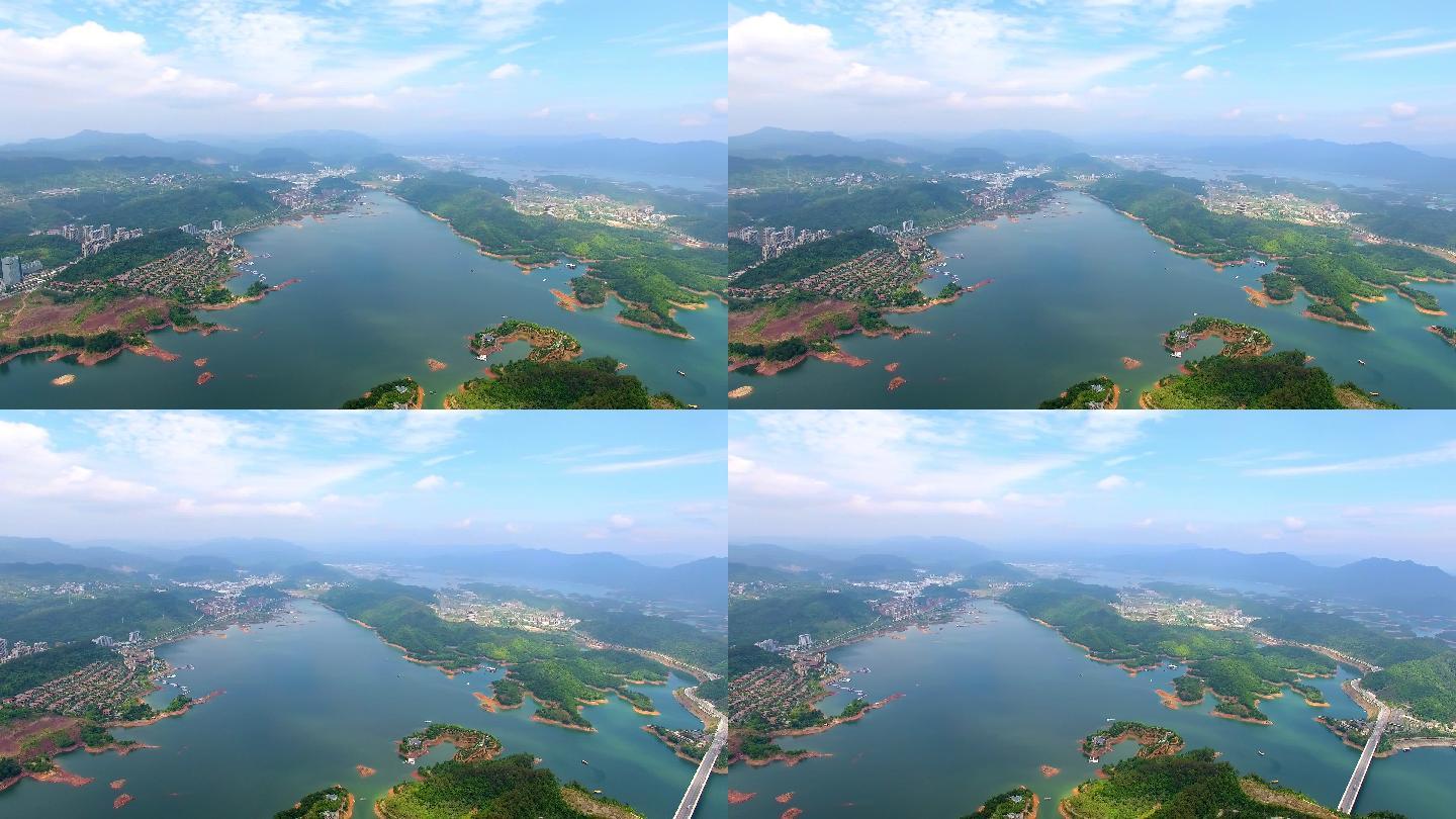 杭州千岛湖鸟瞰图（千岛湖）