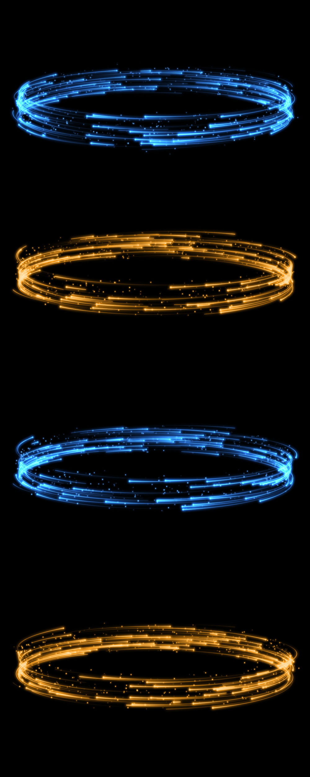 粒子线条光圈两款