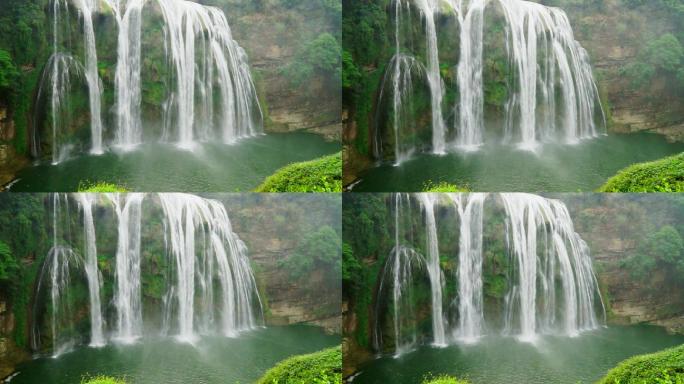 贵州黄果树瀑布潭水大自然氧吧