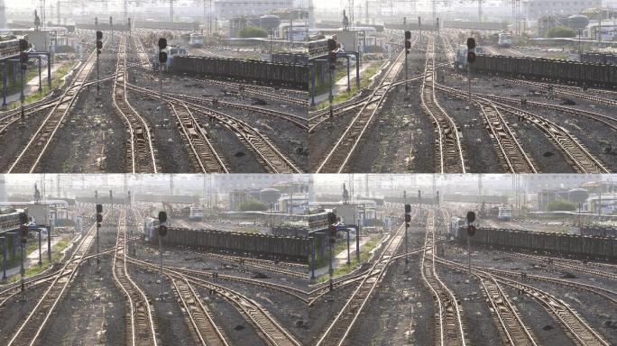 铁路货物运输集配站内燃机车铁路运输煤炭