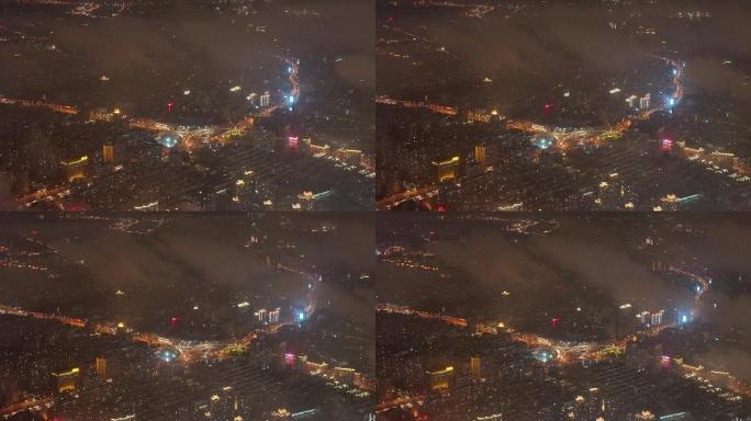 4K原素材-上海空城、上海内环高架