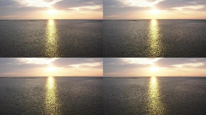 海边日落夕阳4k