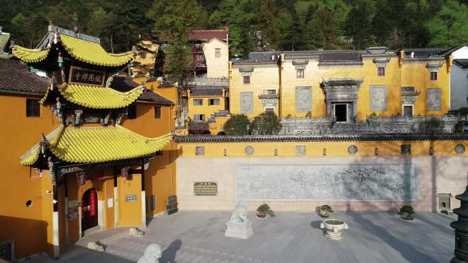 四大佛教名山九华山风景区祇园寺