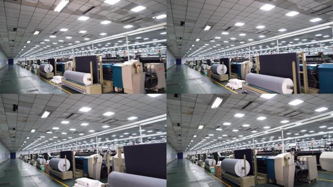 牛仔纺织业纺织业纺织工厂纺织生产线