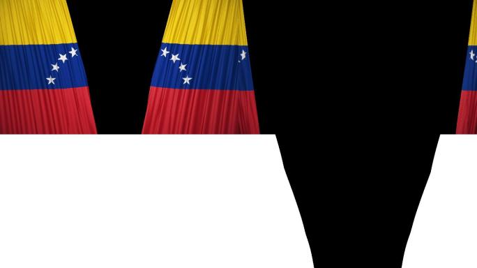 委内瑞拉国旗窗帘布