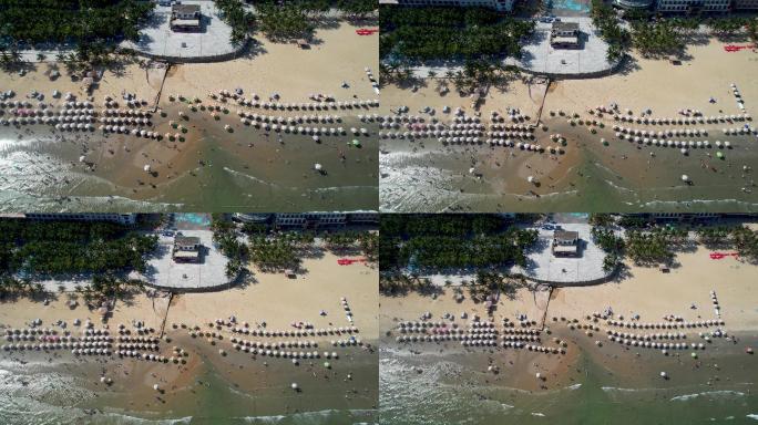 壮观的中国第一滩泳场
