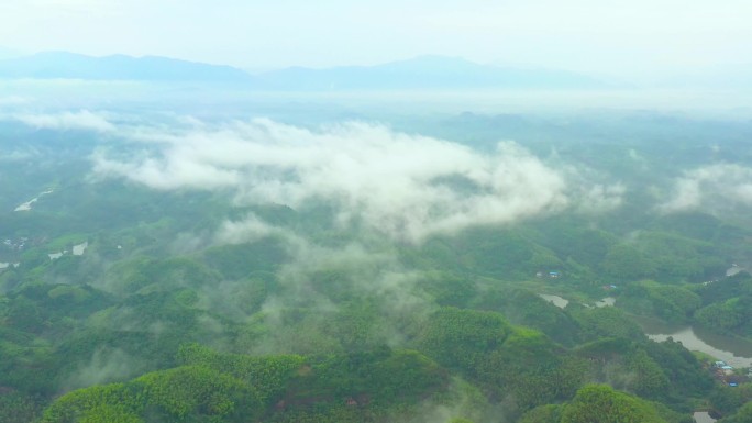 湖南省郴州市永兴县风景航拍