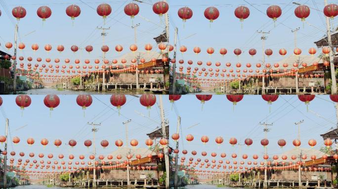 庆祝新年的中国灯笼