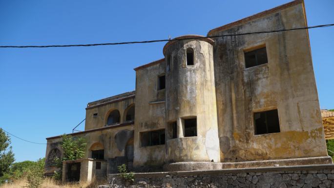 意大利Eleousa村疗养院废弃建筑（希腊罗德斯）