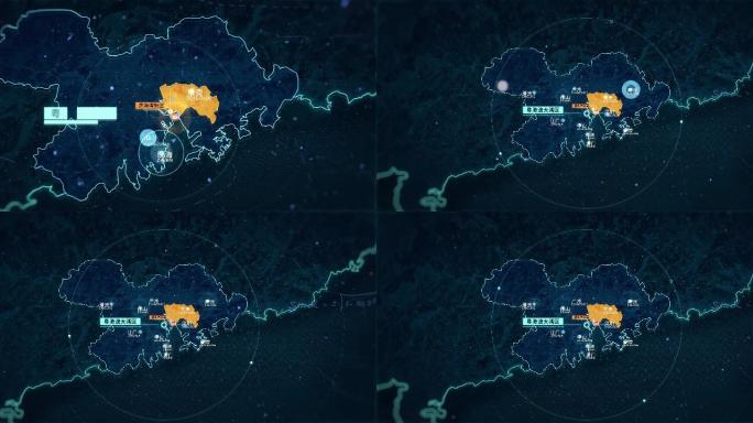 广州地图粤港澳大湾区区位