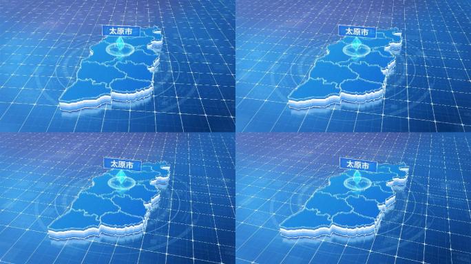 山西省太原市蓝色科技定位地图