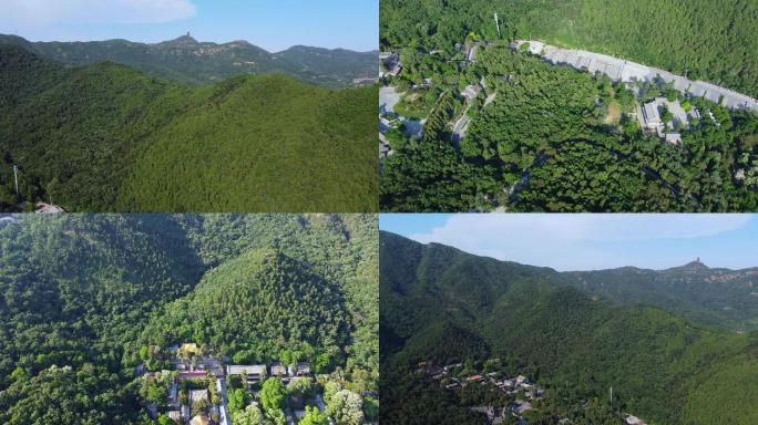 [4K]航拍素材.北京定都峰和潭柘寺