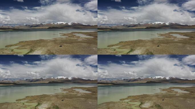 原创 西藏阿里仁青休布措湖泊自然风光