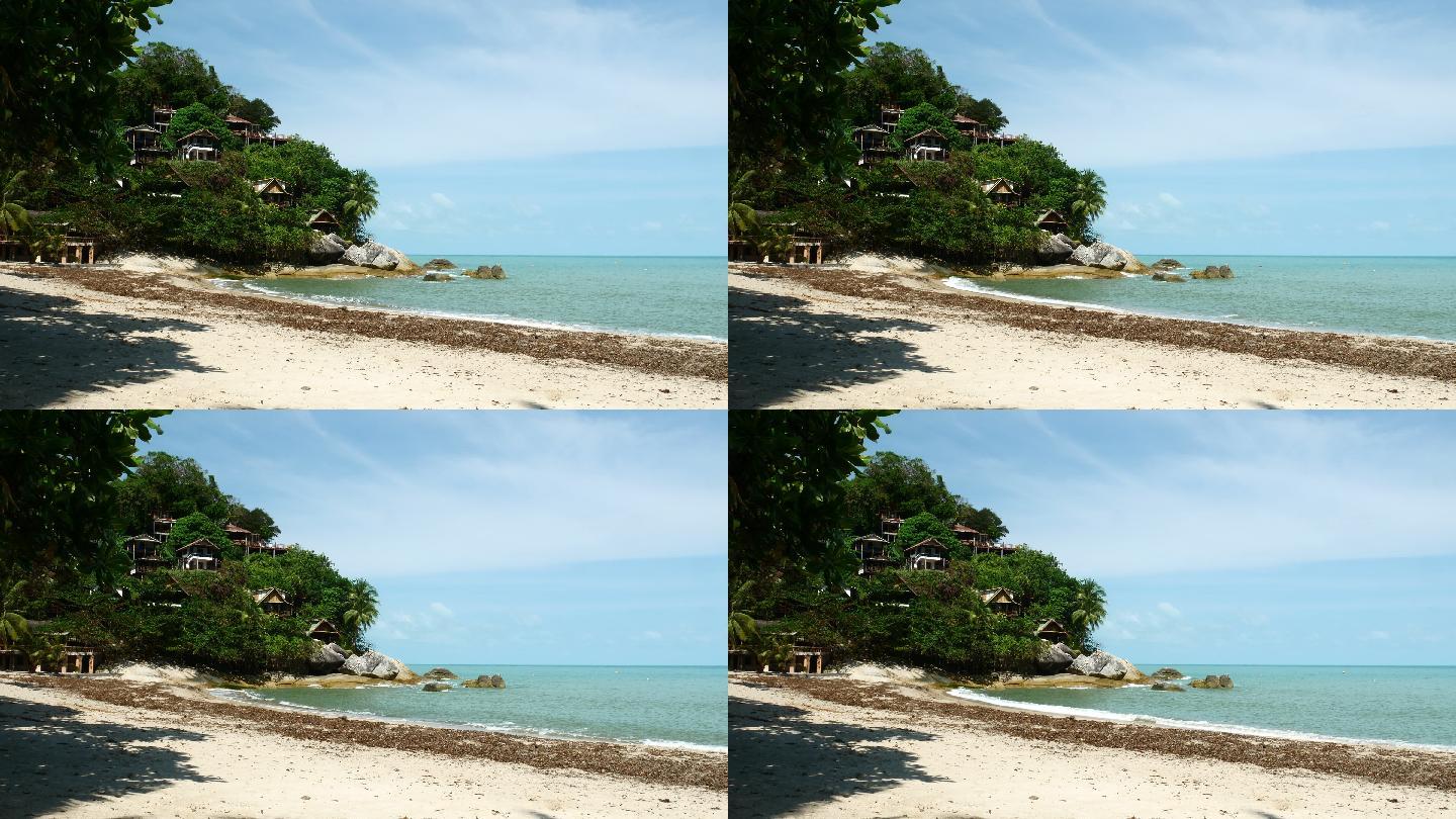 Haad Than Sadet海滩、Phangan岛海滩、Koh Phangan、热带岛屿、泰国天堂