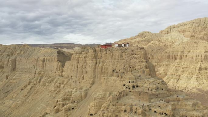 原创西藏阿里扎达土林古格王朝遗址自然风光