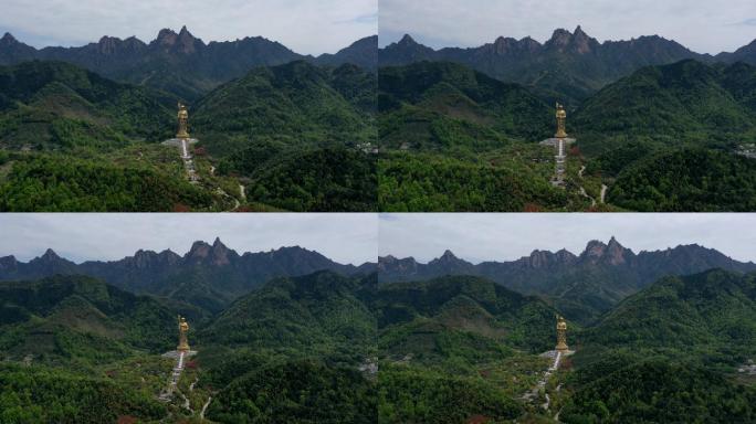 四大佛教名山九华山风景区大愿文化园大佛