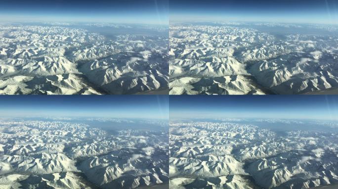 飞越俄罗斯西伯利亚山脉