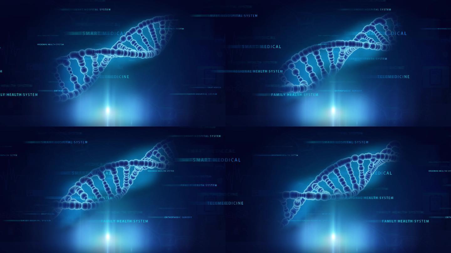 DNA科技风（附C4D模型）